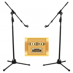 Gilbord mic stand1 βάση μικροφώνου δαπέδου